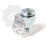 D50 H73 70KG Pasukamas ratukas su kiauryme varžtui M8, M10