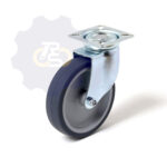 D100 H122 80KG Pasukamas ratukas su plokštele 60x60