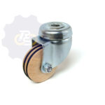 D50 H70 40KG Pasukamas ratukas su kiauryme varžtui M8, M10