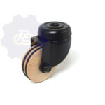 D50 H70 40KG Pasukamas ratukas su kiauryme varžtui M8, M10