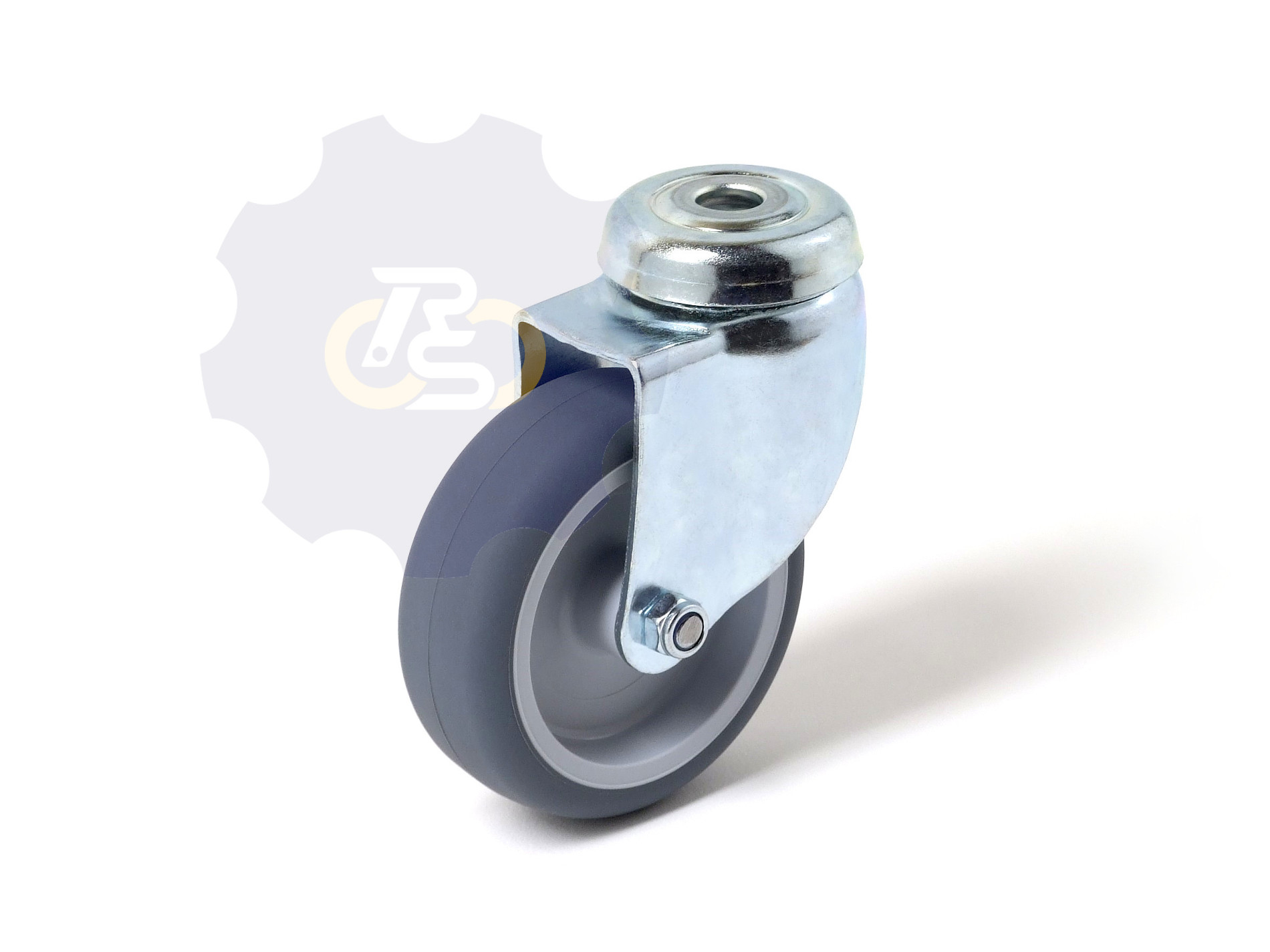 D75 H100 60KG Pasukamas ratukas su kiauryme varžtui M8, M10