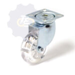 D75 H100 60KG Pasukamas ratukas su plokštele 60x60