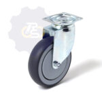 D125 H160 100KG Pasukamas ratukas su plokštele 77x67