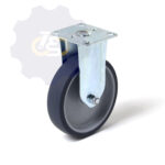 D125 H160 100KG Fiksuotas ratukas su plokštele 77x67