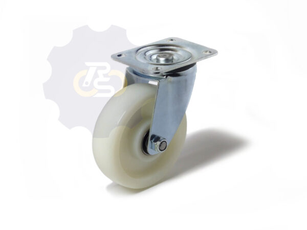 D125 H155 200KG Pasukamas ratukas su plokštele 105x80