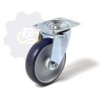 D125 H155 180KG Pasukamas ratukas su plokštele 105x80