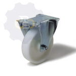 D150 H185 350KG Fiksuotas ratukas su plokštele 138x115