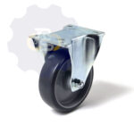 D150 H185 300KG Fiksuotas ratukas su plokštele 138x115