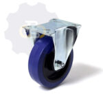 D160 H190 350KG Fiksuotas ratukas su plokštele 138x115