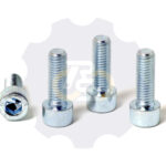 4 vienetai – M10x30 Zn Varžtas cilindrine galva, cinkuotas