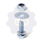 M10 x 30 Zn Varžtas šešiakampe galva + spyruoklinė poveržlė + poveržlė + O30/10 poveržlė + N10S Veržlė