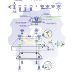 4 vienetai – M6 x 16 Zn Varžtas, cilindrine galva + 4 vienetai – NEM6x9 Įkalama veržlė