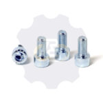 4 vienetai – M8x16 Zn Varžtas cilindrine galva, cinkuotas