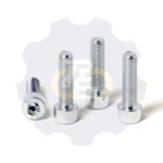 4 vienetai – M8x30 Zn Varžtas cilindrine galva, cinkuotas