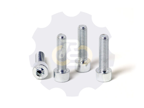 4 vienetai – M8x30 Zn Varžtas cilindrine galva, cinkuotas