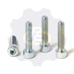 4 vienetai – M8x35 Zn Varžtas cilindrine galva, cinkuotas