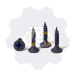 4 vienetai – MS 3.5 x 18 Sw Medsraigtis, juodas