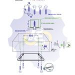 4 vienetai - WB 10 x 70 Zn Medvaržtis, cinkuotas