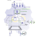 4 vienetai - WB 10 x 70 Zn Medvaržtis, cinkuotas