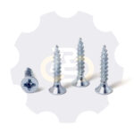 4 vienetai – WS 3.5 x 20 Zn Medsraigtis, cinkuotas