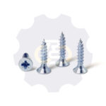 4 vienetai – WS 4 x 20 Zn Medsraigtis, cinkuotas