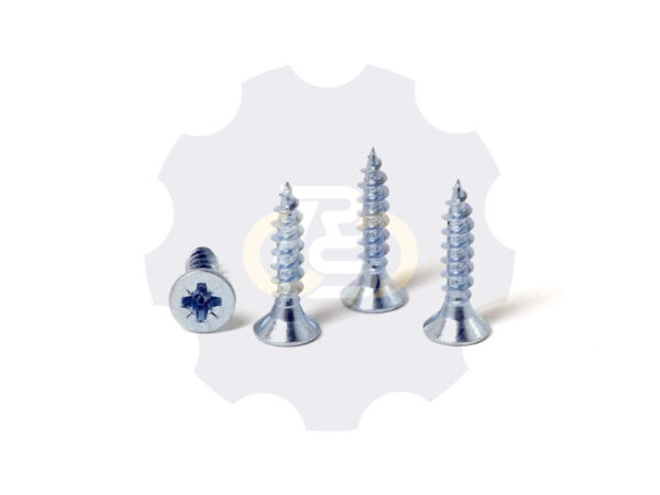 4 vienetai – WS 4 x 20 Zn Medsraigtis, cinkuotas